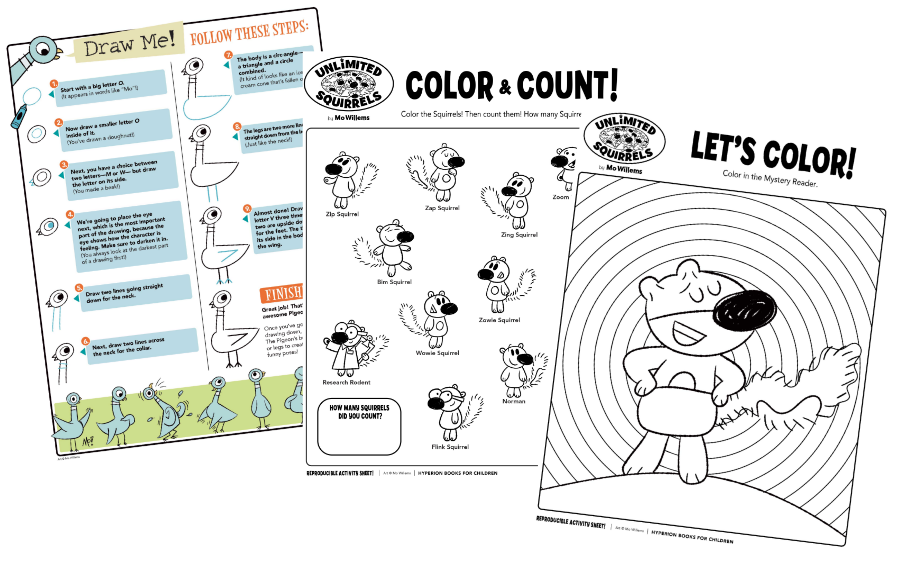 23+ Mo Willems Coloring Pages - KoolSholah